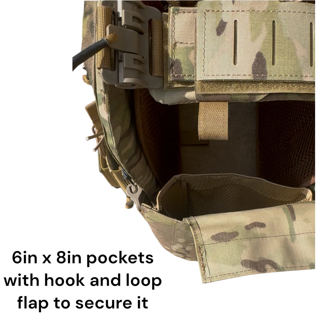 Redemption Tactical CRUSADER 2.0® V4 ARMOR FULL KIT COMBO PACKAGE LIGHTWEIGHT LEVEL IV  (2) 10x12 Front/Back Plates (2) 6x8 Side Plates (Level IV)