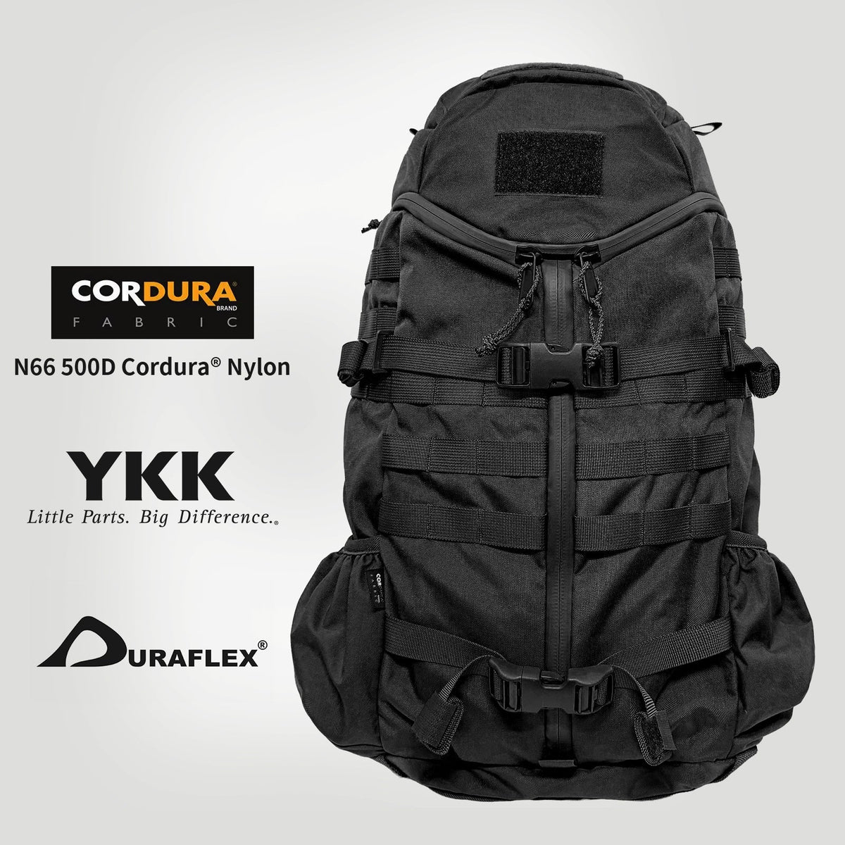 34L 3Day Cordura Tactical Backpack