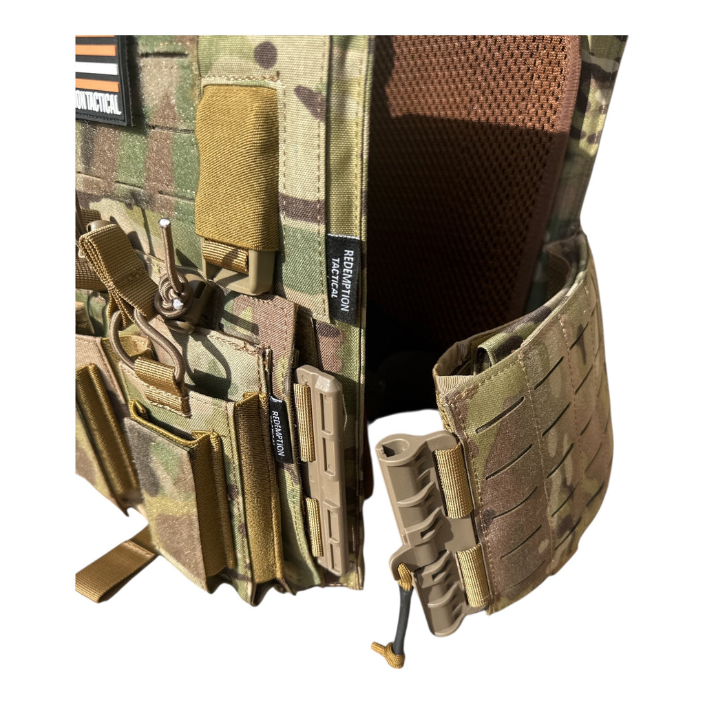 Redemption Tactical CRUSADER 2.0® V4 ARMOR FULL KIT COMBO PACKAGE LIGHTWEIGHT LEVEL IV  (2) 10x12 Front/Back Plates (2) 6x8 Side Plates (Level IV)