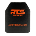 RTS Tactical Ceramic NIJ 0101.07 RF3 (Level IV) Rifle Protection Plate Insert - 10 X 12