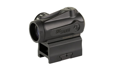 Sig Sauer ROMEO-MSR Gen II |  Green Dot Sight |  1X20mm |  2 MOA Dot |  Black |  Includes See-Through Riser Mount