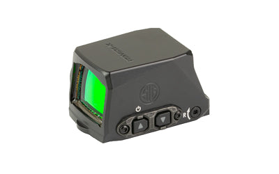 Sig Sauer ROMEO-X |  Reflex Sight |  24mm Objective |  32 MOA Circle and 2 MOA Red Dot |  Matte Finish |  Black |  COMPACT SIG-LOC Footprint |  Enclosed Emitter